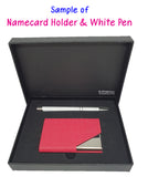 Namecard Case Holder with Pen Gift Set (DESIGN F)