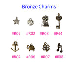Customised Name Bookmark Keychain / Small Bead Dust Cap Keychain / Zipper Ring Keychain / Name Tag