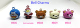 Customised Name Bookmark Keychain / Small Bead Dust Cap Keychain / Zipper Ring Keychain / Name Tag
