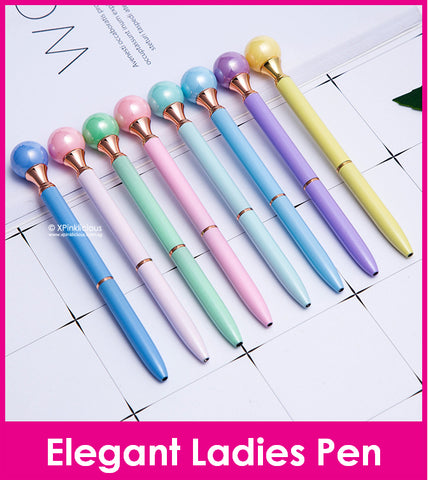 [SALE] Ladies Pen / Elegant Ball Pearl Pens