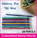 [ MOQ 20 sets ] Customised Name Printing on 2B Pencils / Stationery Items / Children Day Present / Student Gifts