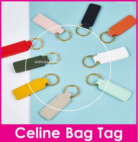 Celine Bag Tag / Ring Keychains / Personalised Gifts / Christmas Present