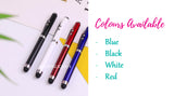 Customised Name Engraving on 4-in-1 functions Lance LED Executive Pen / LED Light / Laser Pointer / Stylus Pen