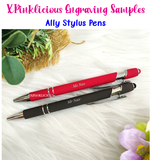 Customised Name Engraving on Ally Stylus Writing Pen / Teacher's Day Present / Christmas Gifts