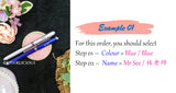 Customised Name Engraving on 4-in-1 functions Lance LED Executive Pen / LED Light / Laser Pointer / Stylus Pen