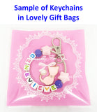 My Little Pony / Premium Cartoon / Customised Cartoon Ring Keychain / Personalised Name Bag Tag / Birthday Goodie Bag