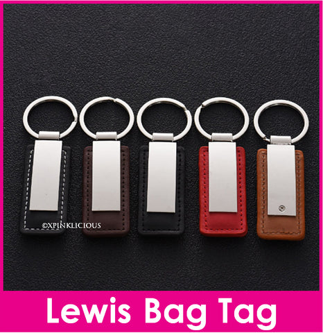 Lewis Bag Tag / Ring Keychains / Personalised Gifts / Christmas Present
