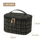 Queenie Tweed Storage Bag, Cosmetic Pouch, Travel Essentials