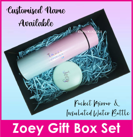 Zoey Gift Box Set with Customised Name