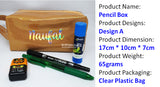 Customised Name Pencil Box / Personalised Stationery Pencil Case / Cosmetic Pouch (SPB)