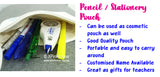 Teachers Day Pencil Pouch Pencil Case / Stationary / Gift Ideas / Present / Cikgu / Customised Name