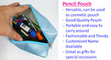 Customised Name Pencil Box / Personalised Stationery Pencil Case / Cosmetic Pouch (SPB)