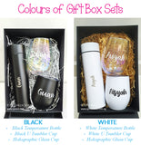 Crystal Gift Box Set with customised name