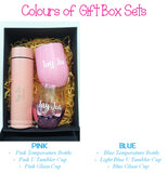 Crystal Gift Box Set with customised name