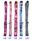Cartoon Lanyard Strap for Ez-link ID Card Holders - Hello Kitty Princess Frozen Elsa Checkers Black and White