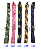 Cartoon Lanyard Strap for Ez-link ID Card Holders - Camo Army Pink Leopard Batman Fire Blaze Music Treble Note