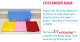 Customised Name Mask Holder / Mask Case / Face Mask Storage Box / Face Mask Casing