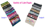 Shake Shake Colourful Coin Pouch/Customise Name Available