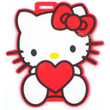 Kitty Red Heart Luggage Tag / Travel Essentials / Children Day Gift Ideas / Birthday Goodie Bag / Party Favors / Kids Present / Christmas