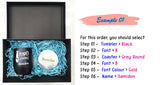 Ivory Gift Box Set with customised name