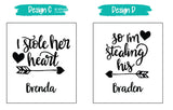 Couple Mug / Customised Name Print Cup / Colour Changing Mug / Valentine Day Present / Anniversary Gift Ideas