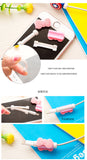 SALE [BUY 1 FREE 1] Pink Ribbon Cartoon Cable Protector