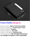 Namecard Case Holder with Pen Gift Set (Design E )