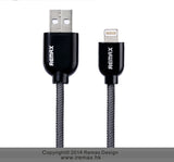 Remax Wiremesh 100cm USB Cable for iPhones and MicroUSB