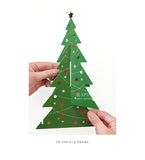 Standing Christmas Tree Gift Card Memo Note