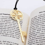 Bookmark - Sunflower Butterfly Clover Leaf Key Rose Dragonfly Crown Snowflake Fairy