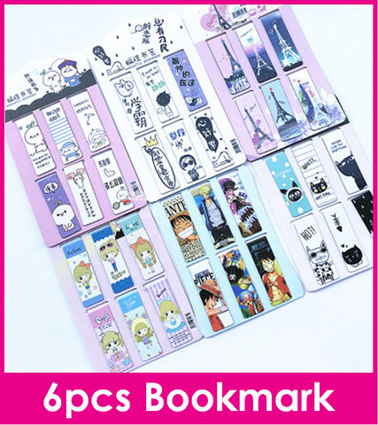 Magnet Bookmark - 6 pcs Series