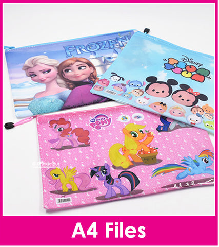 SALE [BUY 1 FREE 1] A4 File - Cartoon Net Series / Children Day Gift Ideas / Birthday Goodie Bag / Party Favors / Kids Present / Christmas