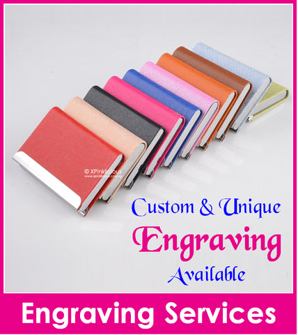 Engraving for Business Namecard Case (Design B)