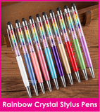 [SALE] Rainbow Crystal Stylus Pen / Teachers Day Gift / Christmas Present