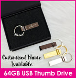 Customised Name Engraving on USB Flash Drive / Thumb Drive