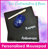 Customised Name Mousepad / Personalised Name Mouse Pad
