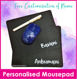 Customised Name Mousepad / Personalised Name Mouse Pad