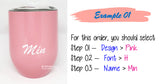 Customised Name Print U Tumbler Cup / Christmas Gift Ideas / Couple Mug / Teacher's Day Present / Valentine Day