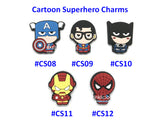 Customised Name Cartoon Ring Keychains / Personalised Name Novelty Charm Bag Tag