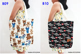 Cartoon Totebag / Canvas Tote Bag / Shoulder Bag / Recycle Bag / Shopping Bag / Tuition Bag