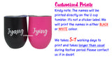 Customised Name Print U Tumbler Cup / Christmas Gift Ideas / Couple Mug / Teacher's Day Present / Valentine Day