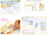 Cartoon Stripe Sticky Memo Post IT Note