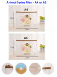 SALE [BUY 1 FREE 1] A4 or A5 File - Animal Net Series / Children Day Gift Ideas / Birthday Goodie Bag / Party Favors / Kids Present / Christmas