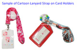 Cartoon Lanyard Strap for Ez-link ID Card Holders - Mickey Mouse Minnie Mouse Cars Stitch Winnie the Pooh