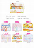 Cartoon Stripe Sticky Memo Post IT Note