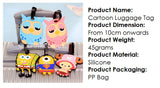 Peppa Pig Luggage Tag / Travel Essentials / Children Day Gift Ideas / Birthday Goodie Bag / Party Favors / Kids Present / Christmas