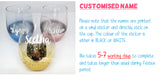 [ CLEARANCE SALE ] Customised Name on Glass Cup Tumbler / Egg Cup