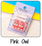 SALE [BUY 1 FREE 1] Pink Owl Cartoon Cable Protector