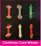 [BUY 1 GET 1 FREE] Christmas Cord Winder Cartoon Cable Tie