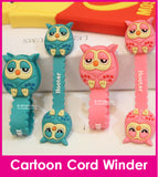 [BUY 1 GET 1 FREE] Owl Cord Winder Cartoon Cable Tie